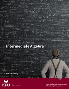 Cover image for Intermediate Algebra (Convert to MathJax)