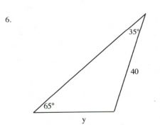 11.8 Sine and Cosine Laws – Intermediate Algebra (Convert to MathJax)