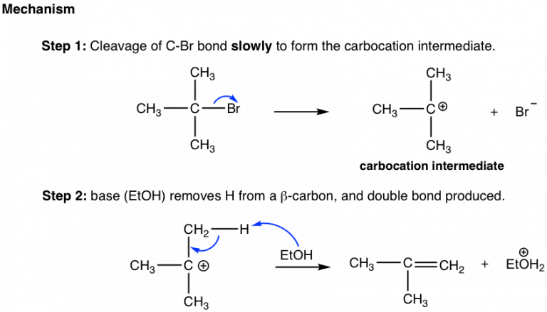 8.2 E1 Reactions – Organic Chemistry I