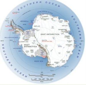 West Antarctica Ice Shelf