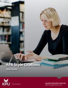 APA Style Citations book cover