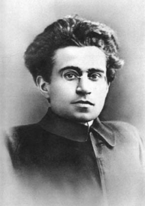 A photograph of Antonio Gramsci, Italian Marxist philosopher.