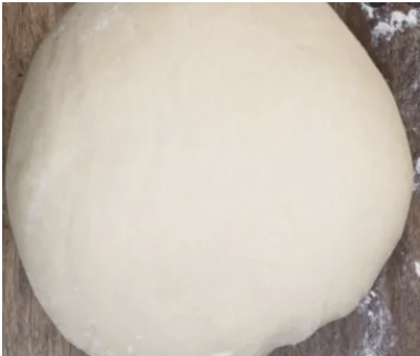 Pizza dough in a ball