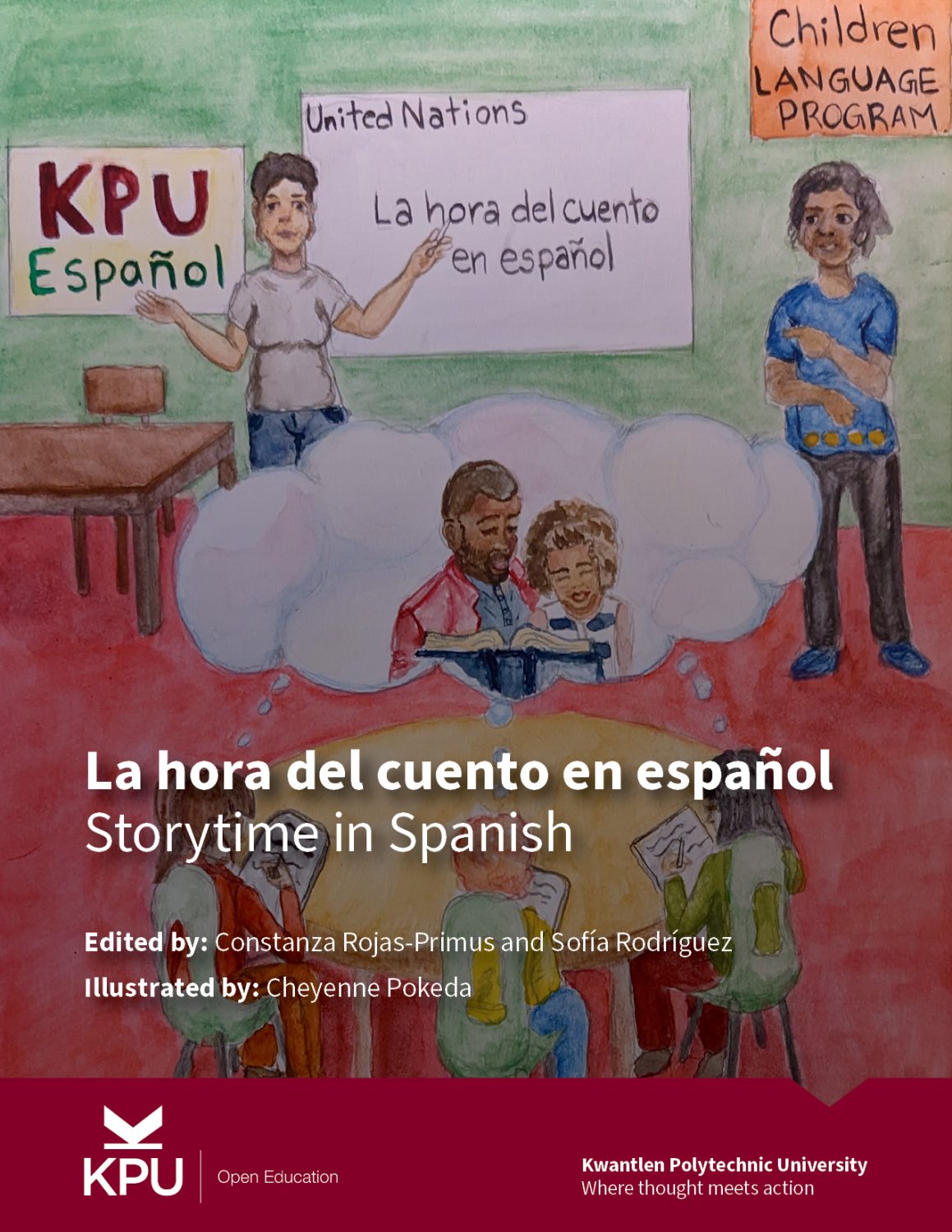 Cover image for La hora del cuento en español