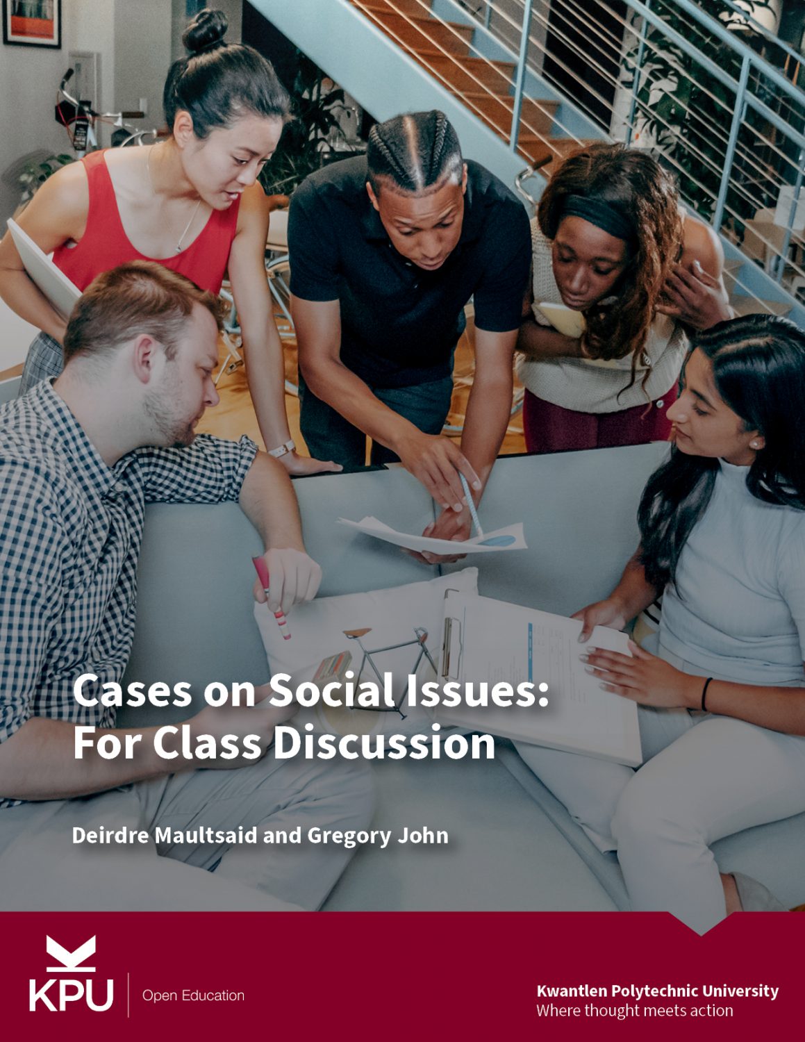 Cover image for Cases on Social Issues: For Class Discussion