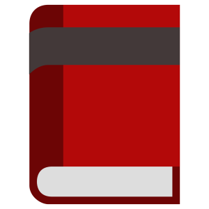 An image of a red book