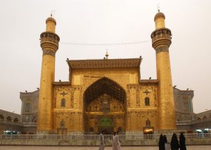 Image of the Al Najaf mosque in iraq