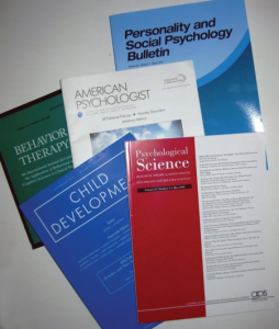 Figure 2.2 Small Sample of the Thousands of Professional Journals That Publish Research in Psychology and Related Fields