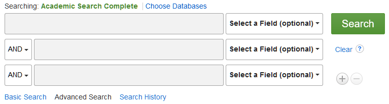 Website screengrab of KPU Academic Article Search