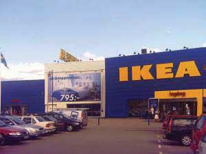 An Ikea store