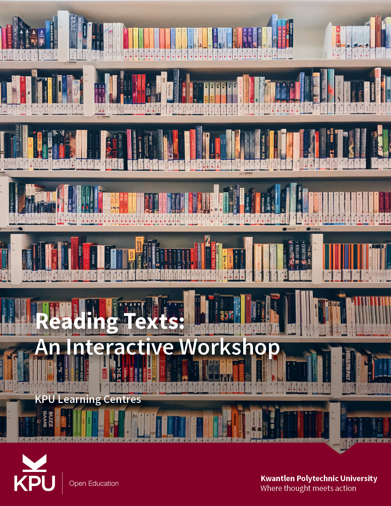 Cover image for Reading Texts: An Interactive Workshop