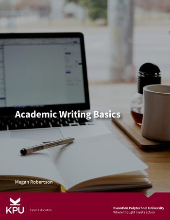 Cover image for Academic Writing Basics