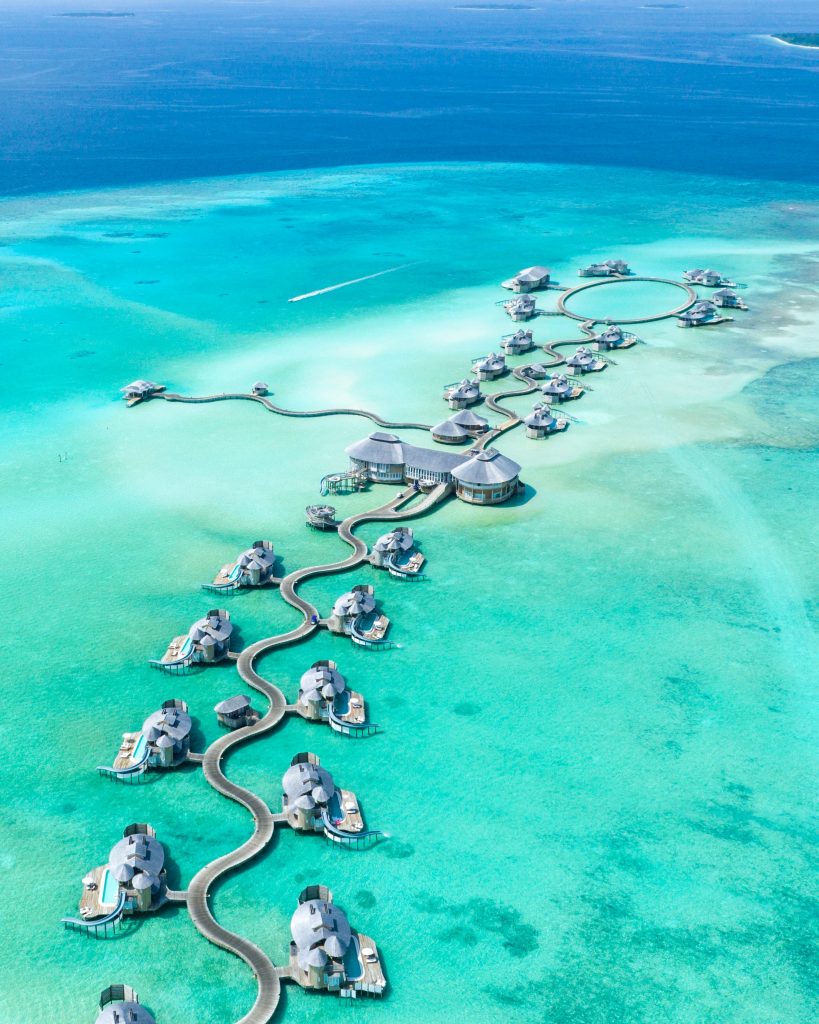 Photos by Ishan @seefromthesky Photo of exotic tropic destination in the Maldives.